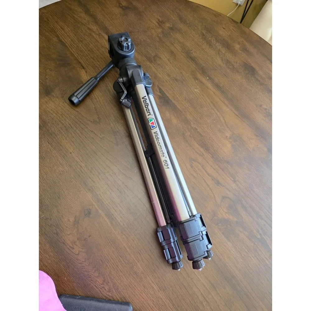 Velbon Videomate III Photography Video Tripod VEL-FLO 9 PH-368 with Mount